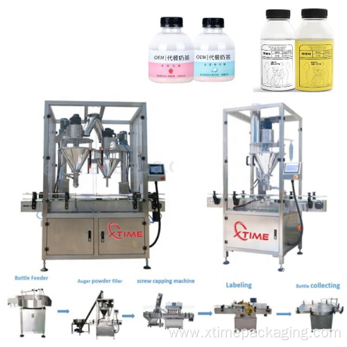 Pepper filling and capping labeling machine